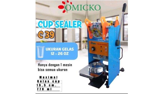 OMICKO C-39 Mesin Cup Sealer.