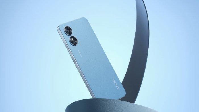 Desain punggung belakang OPPO A17