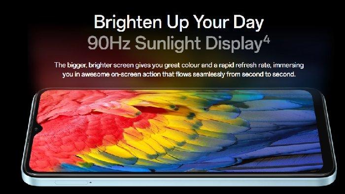 OPPO A18 hadir dengan layar cerah didukung refresh rate 90 Hz