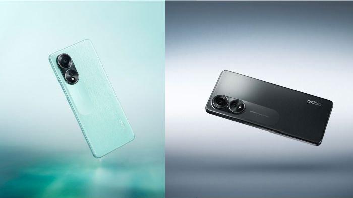 Dua varian warna OPPO A58