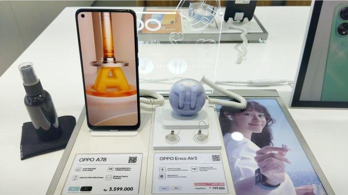 Layar OPPO A78 4G