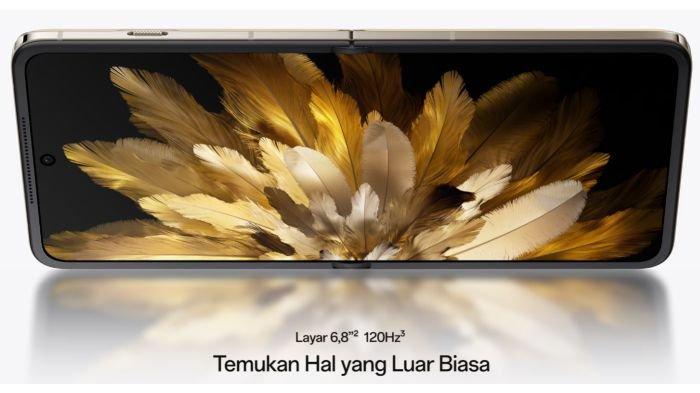 Layar OPPO Find N3 Flip dilapisi pelindung yang lebih tahan banting