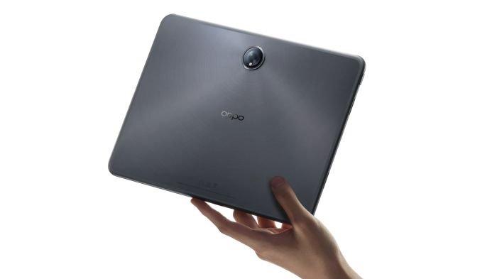 Desain punggung belakang dan letak kamera utama OPPO Pad 2