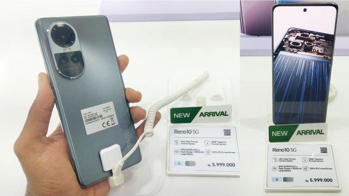 Desain OPPO Reno10 5G
