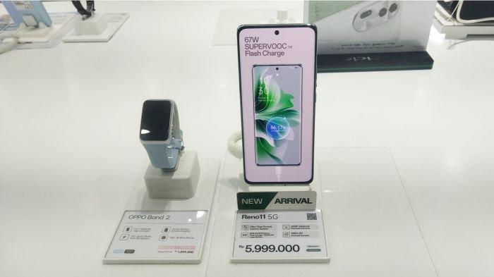 OPPO Reno11 5G didukung fast charging 67 watt untuk pengisian ulang daya yang makin singkat