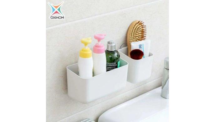 Oxihom Rak Kamar Mandi Rak Dapur Tempel.