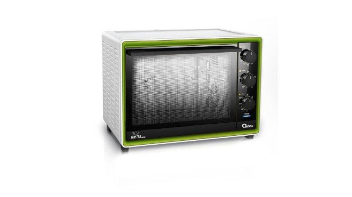 Oxone Master Oven Series OX-8818 berkapasitas 18 liter dengan konsumsi daya rendah.