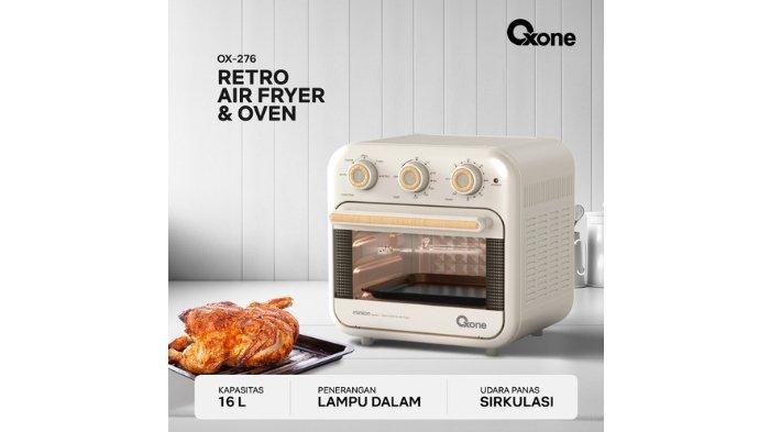 Oxone OX276 Retro Mini Oven & Air Fryer Minion Series.