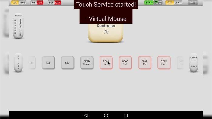 Tampilan Pakai USB/BT Joystick Center 2023