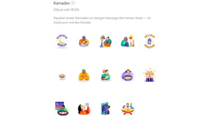 Paket Stiker WhatsApp Edisi Ramadhan 2024