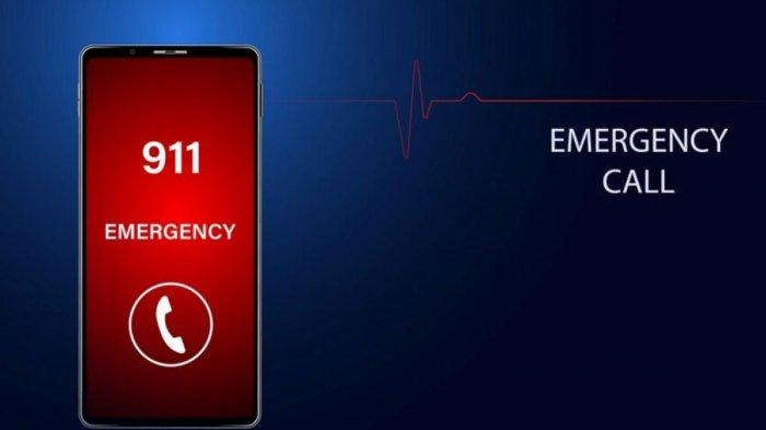 Ilustrasi panggilan darurat (Emergency  Call) Android