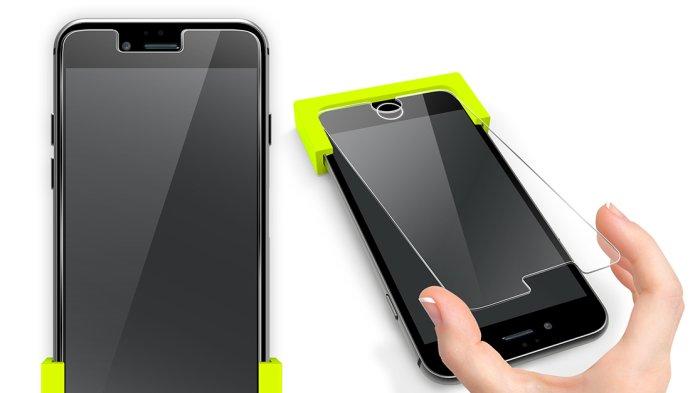 Ilustrasi Pasang Anti Gores 