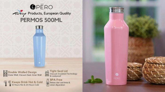 PERO Termos Permos Stainless Vacuum Water Bottle Tumbler 500ML.