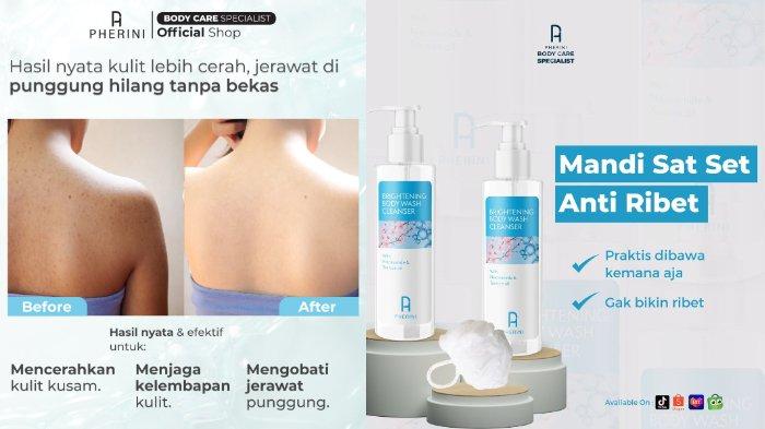 PHERINI Brightening Body Wash Cleanser