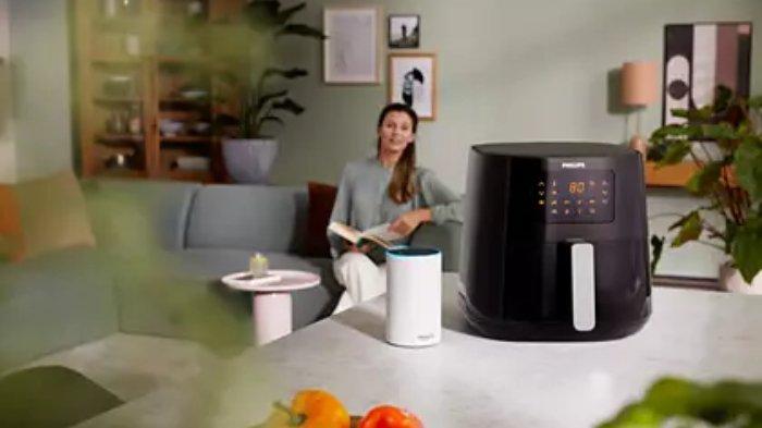 PHILIPS HD9280/90 Airfryer Spectre XL dengan tekonologi canggih yang disematkan.