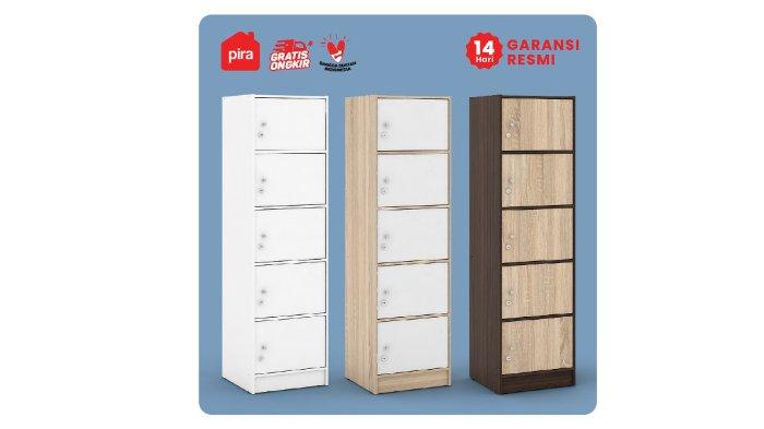 Pira Metropolis Alba RSG 5 TS Rak Serbaguna  hadir dengan 3 pilihan warna.