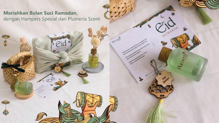 Plumeria Scent Essential Idul Fitri Hampers Reed Diffuser