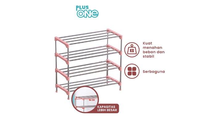 Plus One Rak Sepatu Multi Lapisan Sederhana 1083