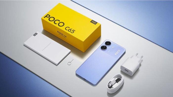 POCO C65 meluncur dengan layar 90 Hz, serta punya kemampuan fast charging 18 watt.