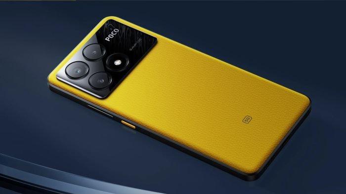 Desain bodi belakang POCO X6 Pro 5G.