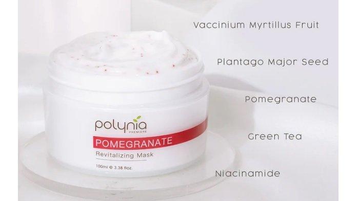 POLYNIA Pomegranate Revitalizing Face Mask
