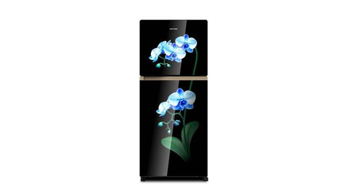 POLYTRON Belleza 2 Pintu 220L PRW 23 ]hadirkan kapasitas besar dengan luxurious design dalam balutan tempered glass door.