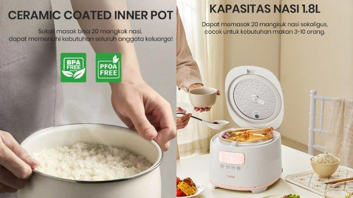 Produk Mecoo Most Aesthetic Rice Cooker UltraWarmth 48H