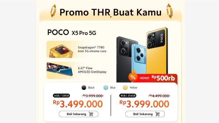5 Rekomendasi HP Xiaomi Diskon Sampai Rp 500 Ribu, Cocok untuk Habiskan