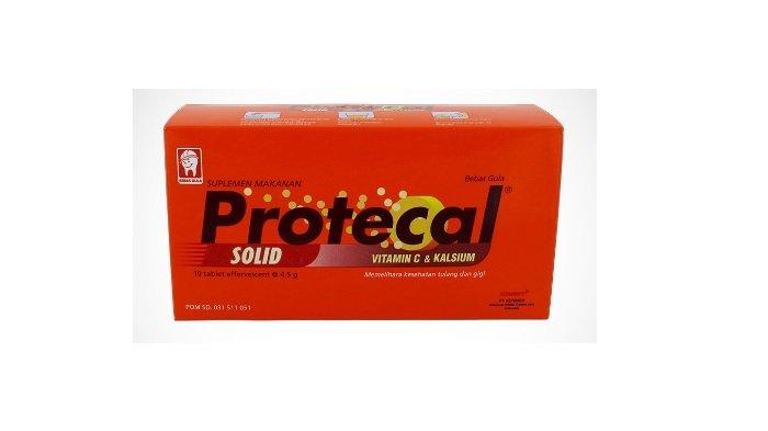 Protecal Solid Vitamin C & Kalsium 10