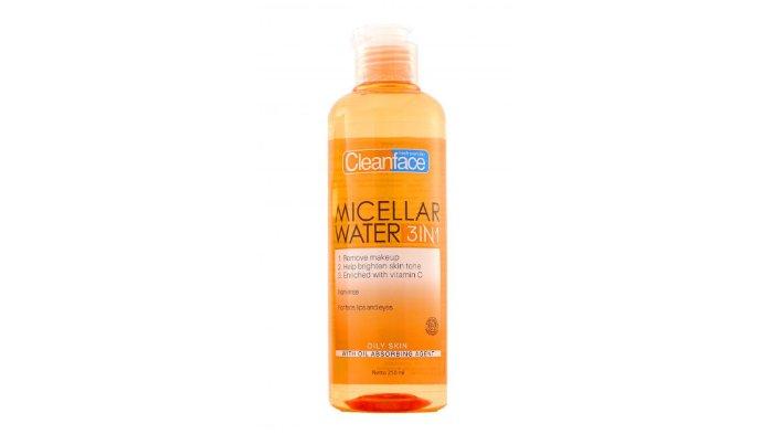 Cleanface Micellar Water 3in1 For Oily Skin - 250 ml