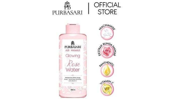 Purbasari Glowing Rose Water 