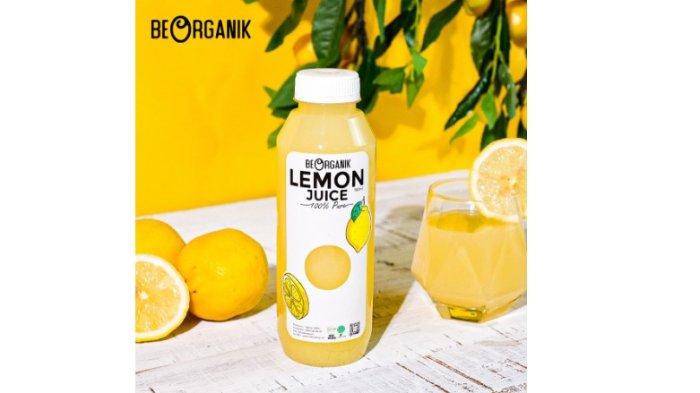 Pure lemon Juice Beorganik 100 persen.