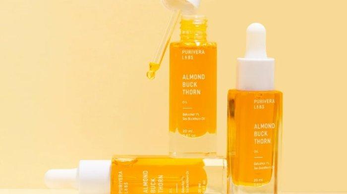 PURIVERA BOTANICALS Almond Buckthorn Facial Serum Oil