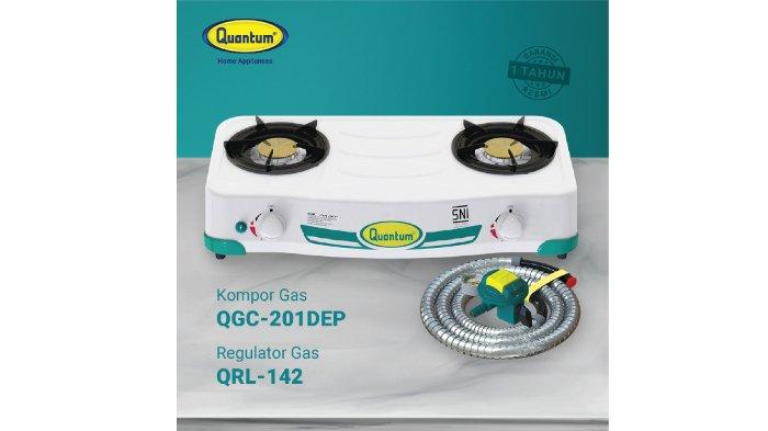 Quantum Kompor Gas 2 Tungku QGC 201 DEP
