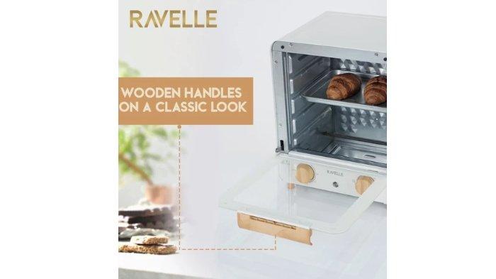 RAVELLE Cubic Oven Listrik 18L solusi memasak dengan performa yang lebih handal.