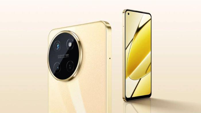 Desain punggung belakang realme 11