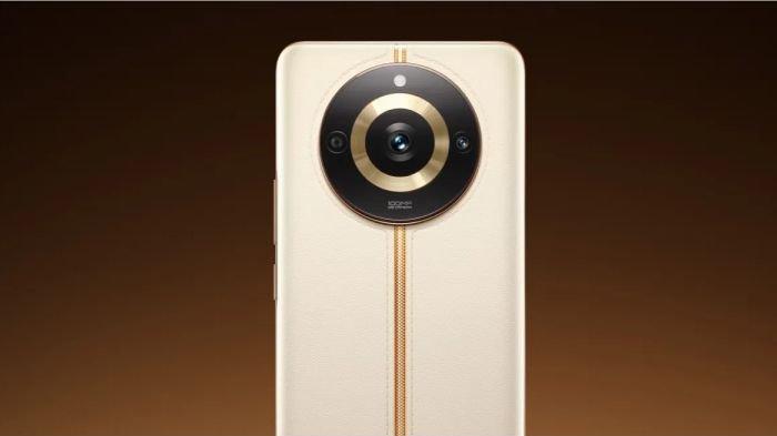 Desain kulit sintetis realme 11 Pro 5G