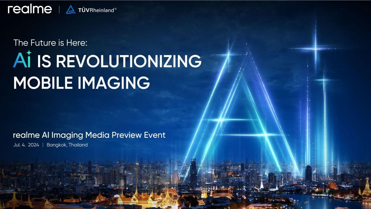 Acara realme AI Imaging Media Preview bakal di helat di Bangkok, Thailand