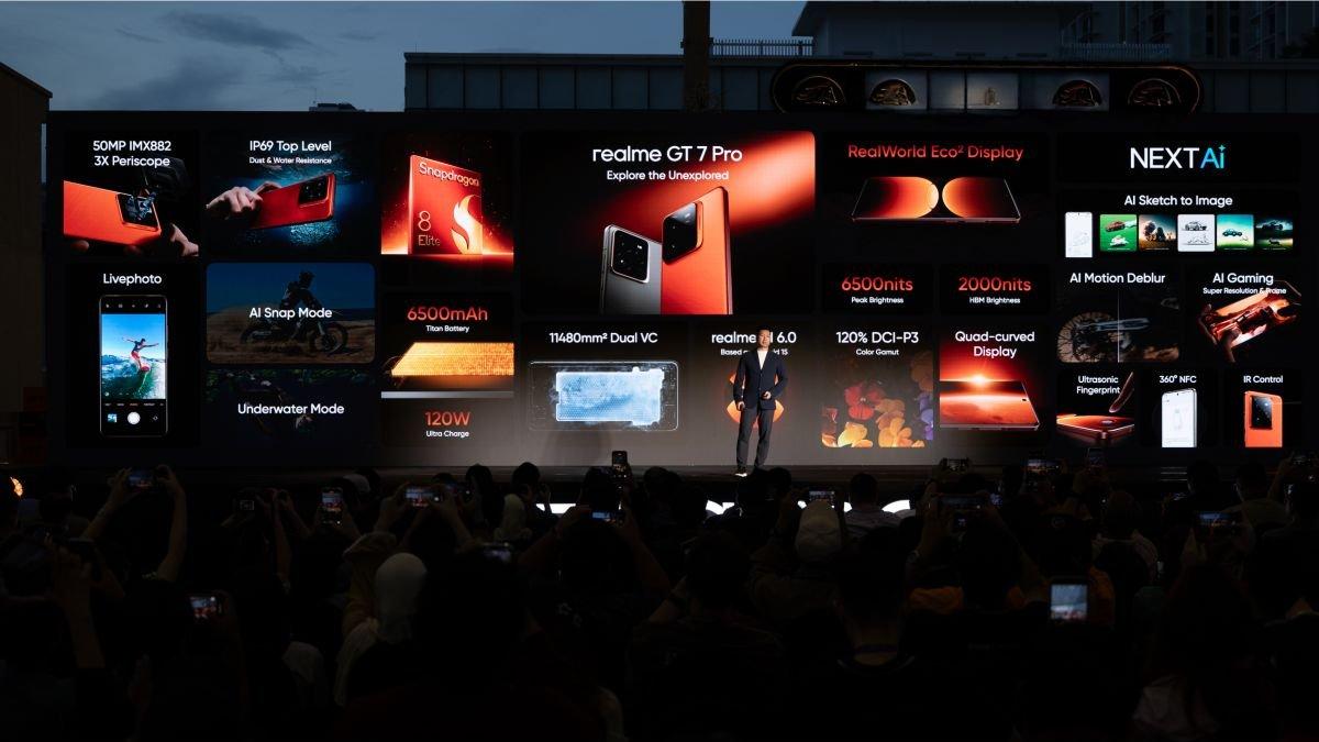 Acara peluncuran realme GT 7 Pro