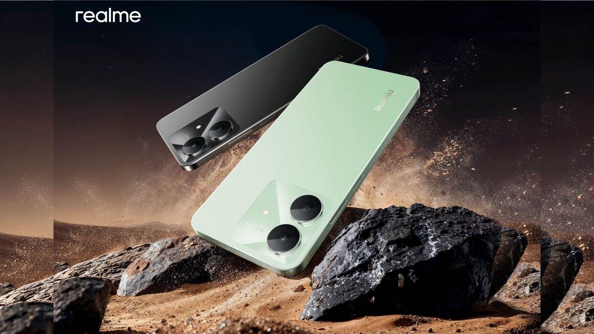 Ilustrasi desain tangguh realme Note 60x