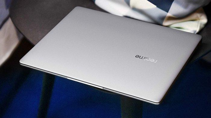 Ilustrasi laptop Realme Book