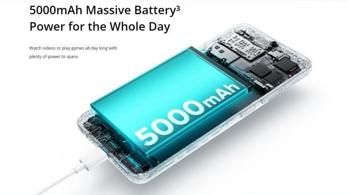 realme C51 tidak hanya punya baterai jumbo, namun didukung pula fitur fast charging 33 watt