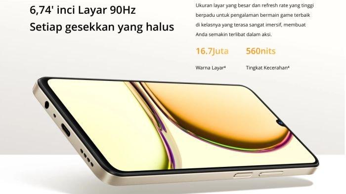 Layar realme C53