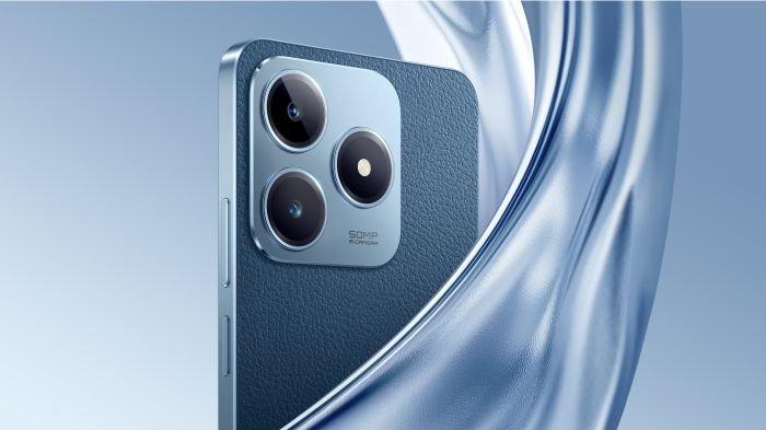 Modul kamera di bodi belakang realme C63