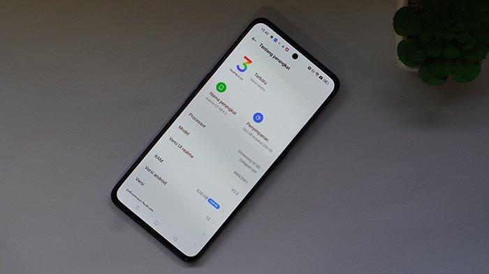 Ilustrasi cek ruang penyimpanan di HP realme
