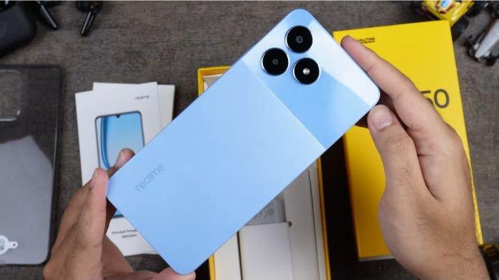 Desain stylish realme Note 50 yang menyasar segmen entry level