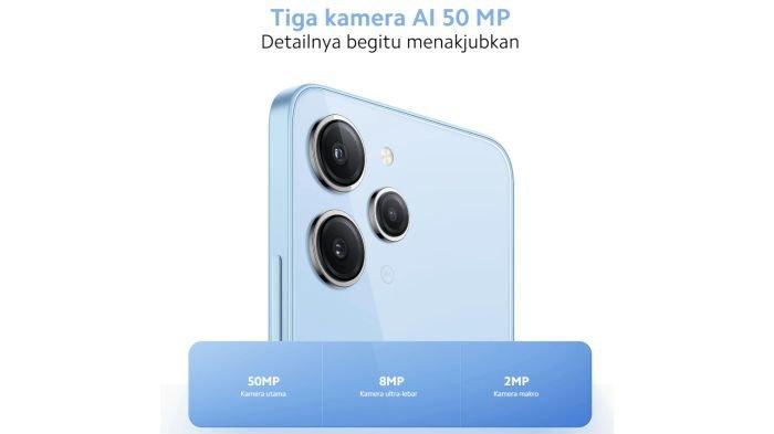 Kamera di bodi belakang Redmi 12