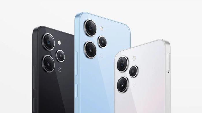 Susunan lensa belakang Redmi 12