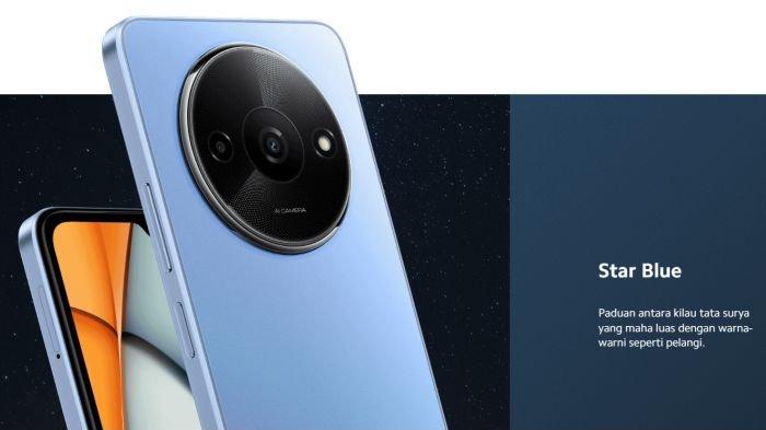 Kamera di bodi belakang Redmi A3