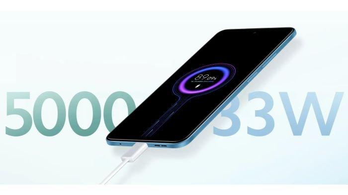 Redmi Note 12 punya baterai 5000 mAh yang didukung fast charging 33 watt